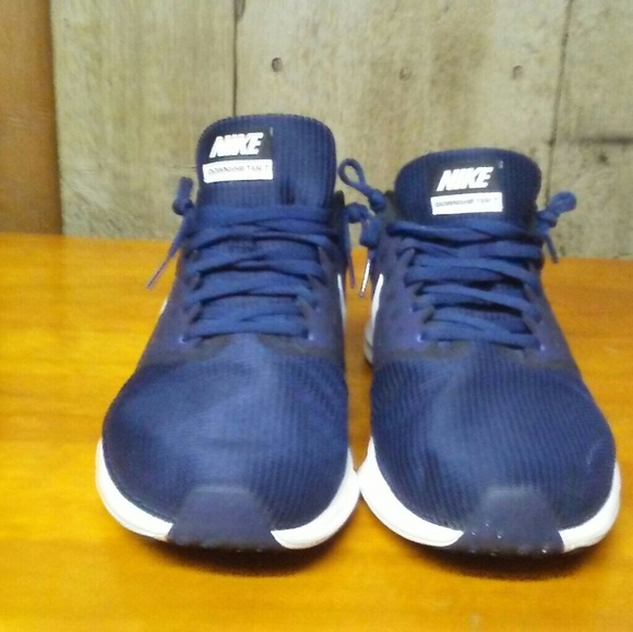 Blue and white nikes really good condition.size 11 - Picture 3 of 5